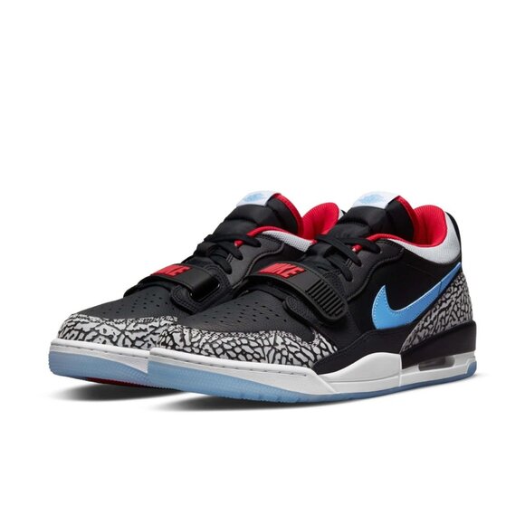 Nike Air Jordan Legacy 312 Low Black Blue University Red - Picture 8 of 10